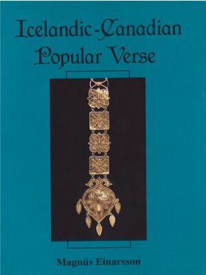 cover image of Icelandic-canadian Popular Verse